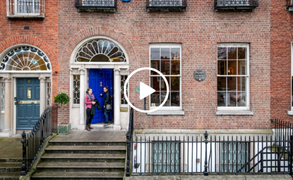 O'Connell House exterior in Dublin, Ireland