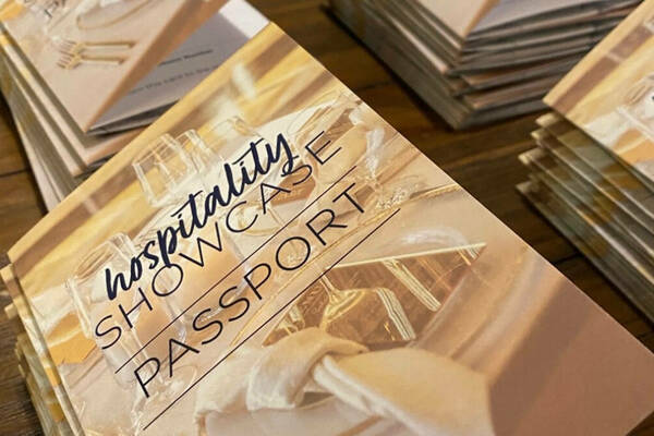Picture of the Hospitality Showcase Passports guests received when they arrived at the event