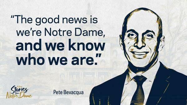 Pete Bevacqua on the future of Notre Dame Athletics